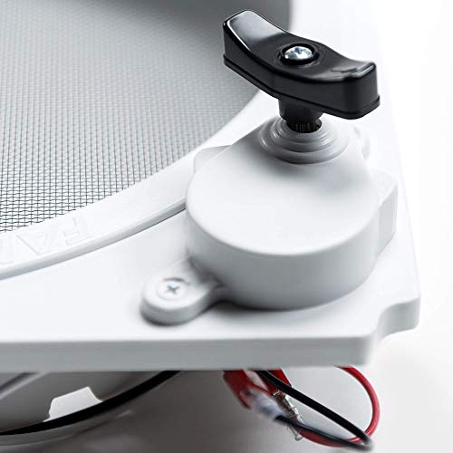 Dometic Fan-Tastic Vent RV Roof Vent with Thermostat, Automatic or Manual Variable Speed 12 Volt RV Vent Fan, Automatic Dome Lift and Rain Sensor, Model 7350 (White) - Image 4