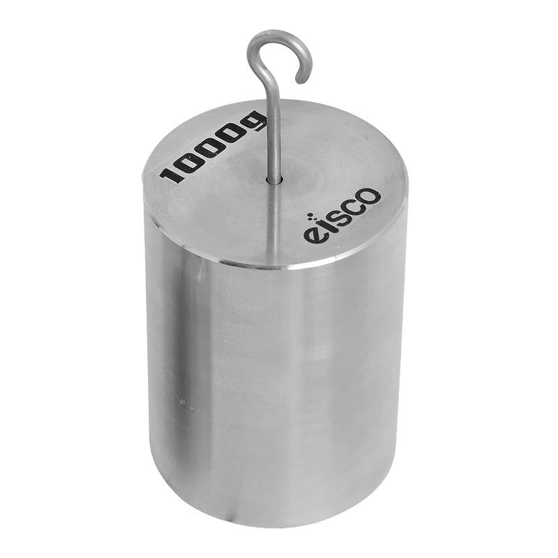 EISCO Double Hooked Weight Stainless Steel 1000 Grams (2.20 Lbs.) - Image 1