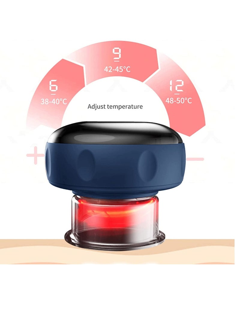 Ru syanl Electric Cupping Set New Cupping Device with 12 Modes Suitable for Neck Shoulder and Back Massage Scraping and Other Purposes  - Image 5