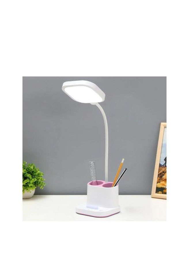 مصباح مكتب LED متعدد الاستخدامات 3 في 1 - رأس مربع - Image 1