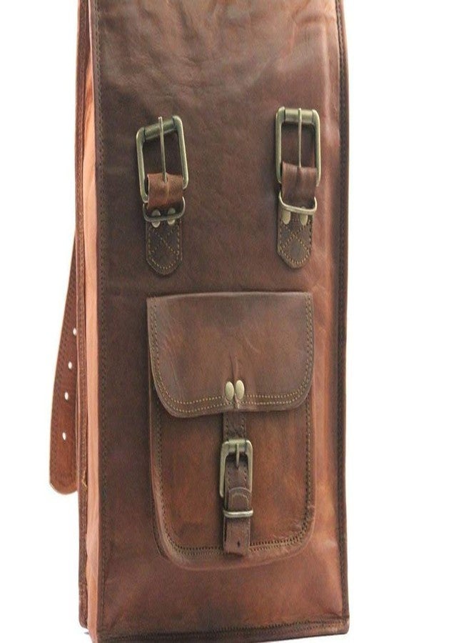 RSN Leather Bag Vintage Roll On Backpack Rucksuck/College Backpack - Image 5