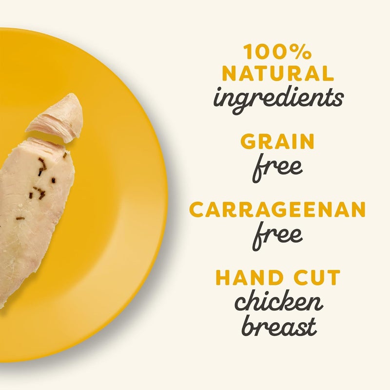 Applaws Natural Cat Treats, Grain-Free, High-Protein Whole Chicken & Rosemary Loins, Single-Ingredient Healthy Snack for Cats (12 x 1.06 oz Loins) - Image 3