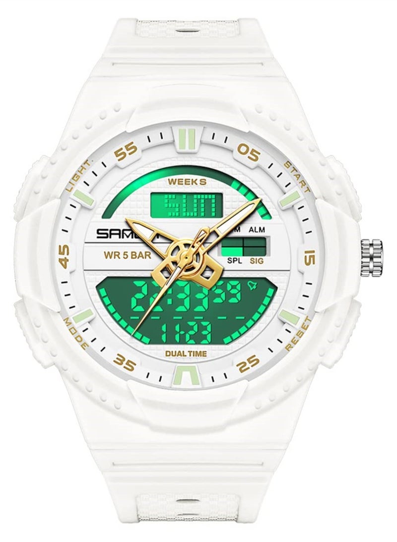 SYOSI Women's Waterproof Sport Digital Watch, Ladies Wristwatch with Date, Luminous Back Light, Week, Alarm, Stopwatch, Ideal Gift for Girls and Women - Image 2