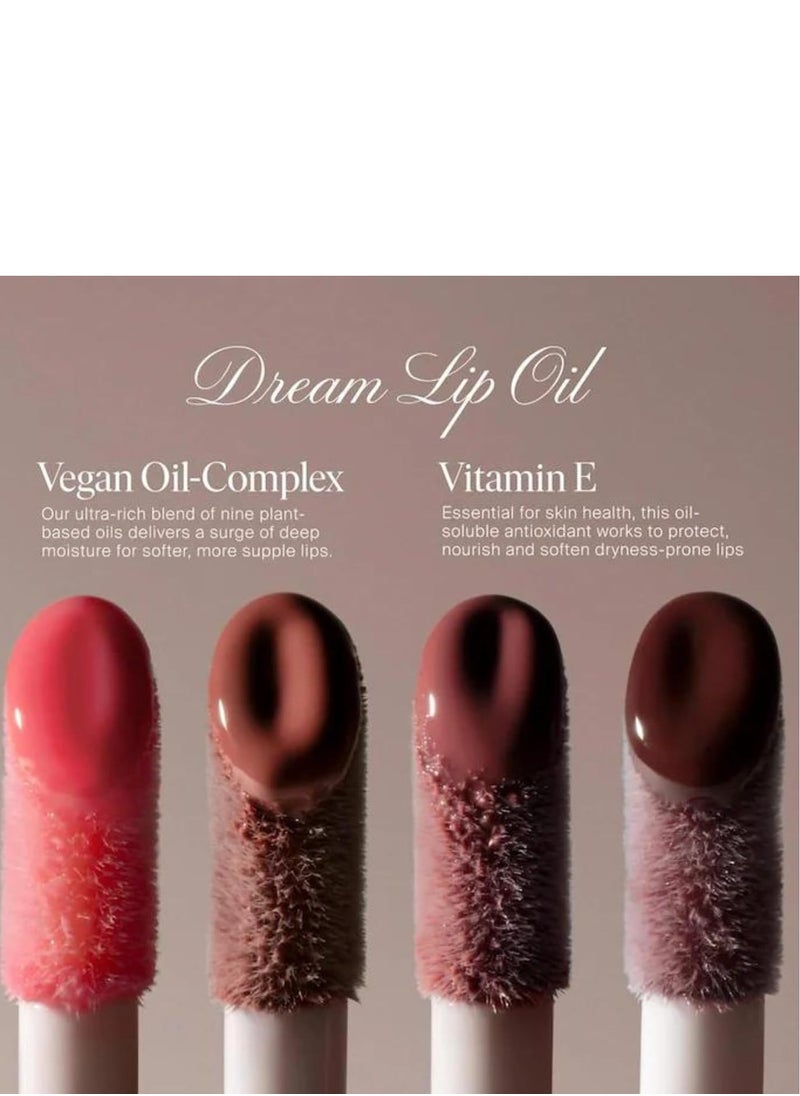 SUMMER FRIDAYS Dream Lip Oil for Moisturizing Sheer Coverage Rosewood Nights 4.5ml  - Image 2