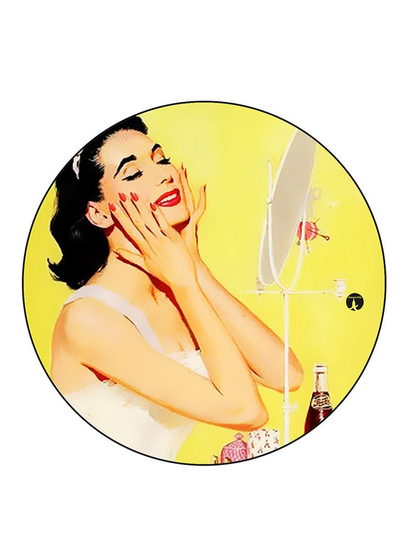RKN Vintage Art Printed Mouse Pad Multicolour
