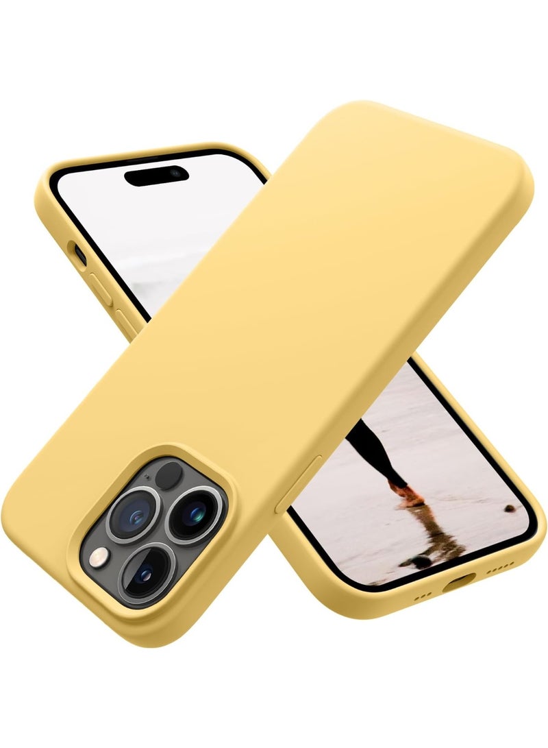 iPhone 14 Pro Case Cover Silky-Soft Touch Full-Body Protective Case with Microfiber Lining Cover For iPhone 14 Pro 6.1-inch - Image 1