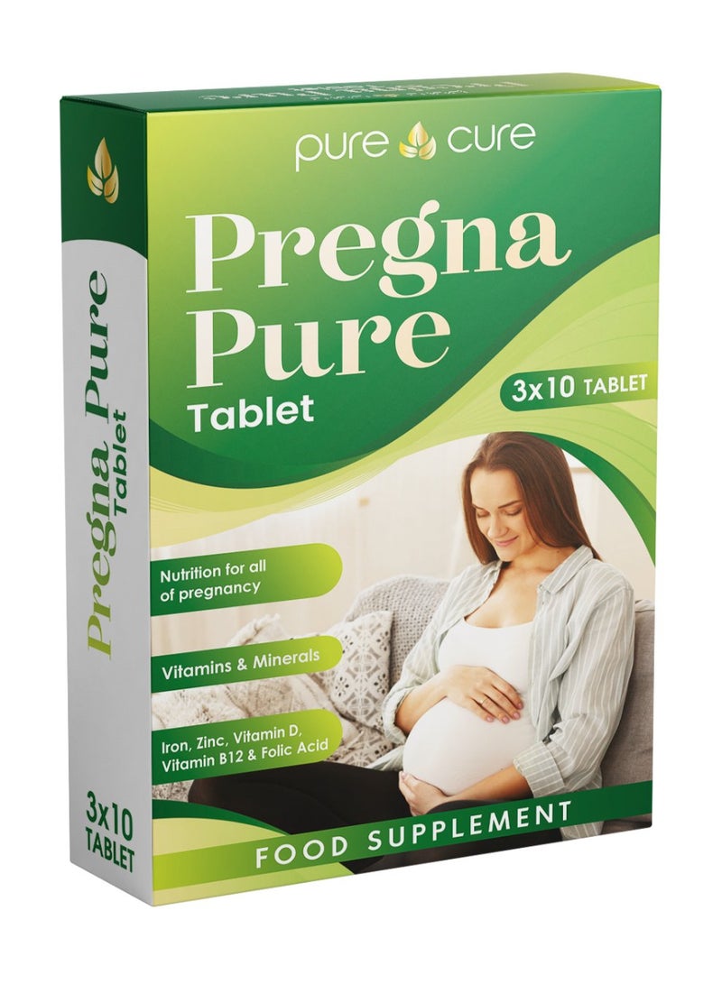 Pregna Pure 3X10 Tablets