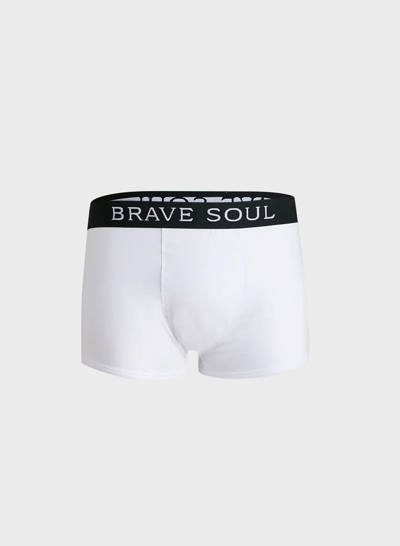 BRAVE SOUL Brave_Soul Mens 3X Pack Boxer Short With