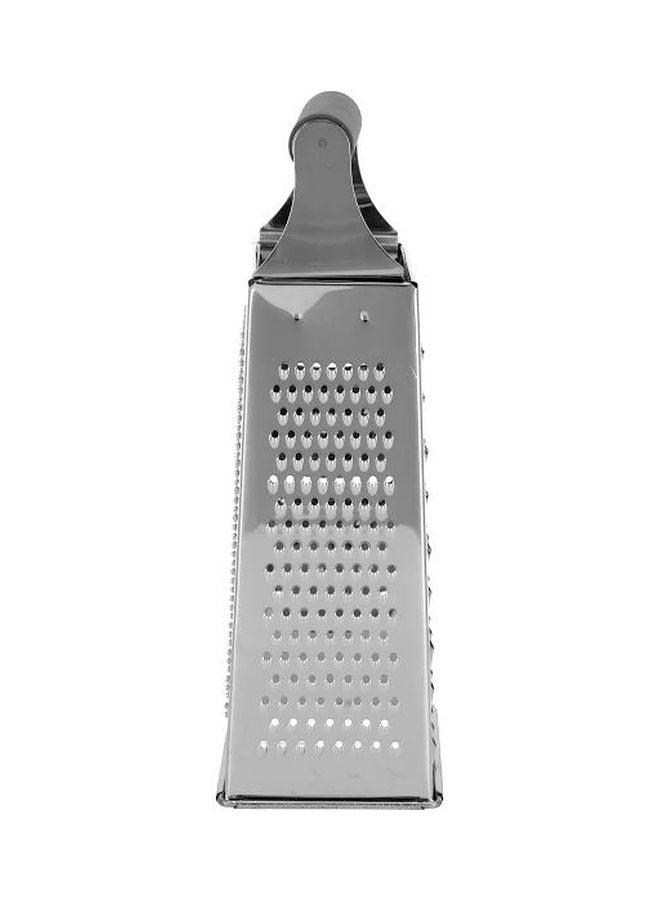 Royalford 4 Sided Grater Stainless Steel Multiple Cutting Style With 4 Different Blades Dishwasher Safe Best To Grate Slice And Zest Multicolor - Image 2