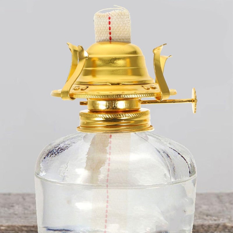 VOSAREA 2pcs Retro Kerosene Lamp Burner Brightness Holder for Oil Lamps Fit for Wick for Indoor and Outdoor Use - Image 4