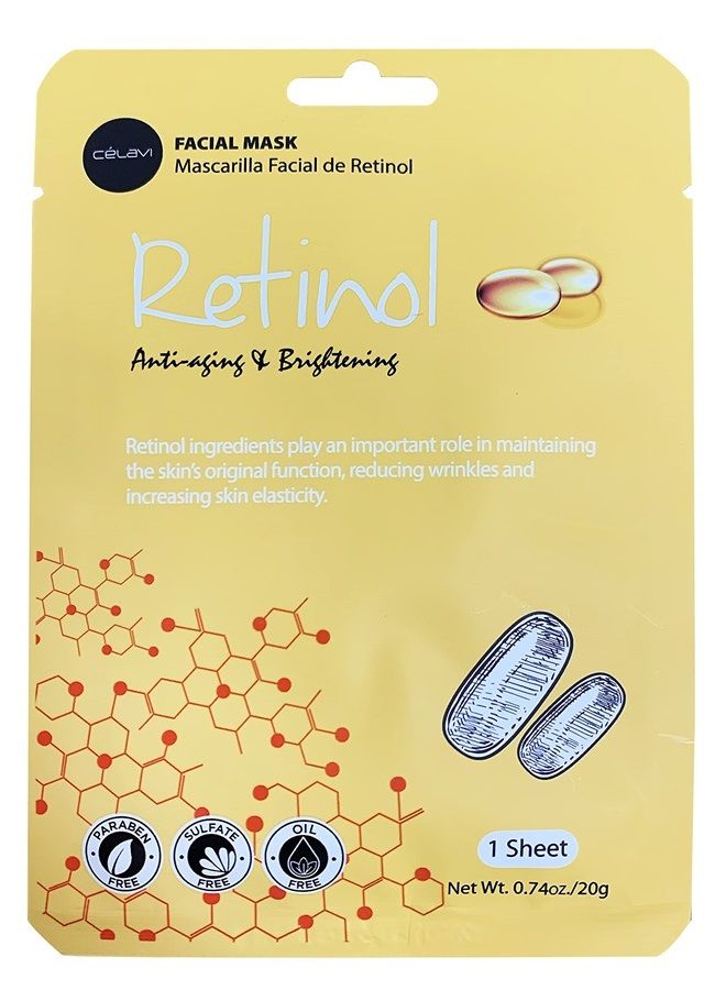Celavi Cosmetics Celavi Collagen Face Sheet Mask K-Beauty Korea Skin Care Moisturizing New D Type- 12 Sheets - Image 4