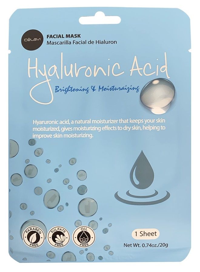 Celavi Cosmetics Celavi Collagen Face Sheet Mask K-Beauty Korea Skin Care Moisturizing New D Type- 12 Sheets - Image 3