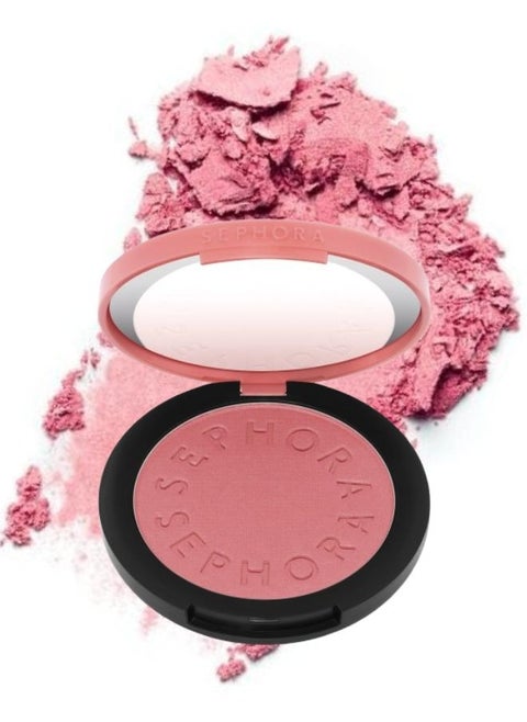SEPHORA COLLECTION Colorful Blush – Shade 06 Flirt It Up - Intense Strawberry (3.50g) | Highly Pigmented, Blendable & Long-Lasting Powder Blush for a Bold, Flattering Flush on All Skin Tones
