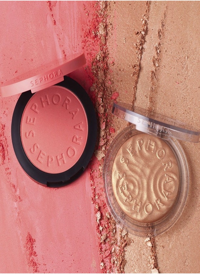 SEPHORA COLLECTION Colorful Blush – Shade 06 Flirt It Up - Intense Strawberry (3.50g) | Highly Pigmented, Blendable & Long-Lasting Powder Blush for a Bold, Flattering Flush on All Skin Tones
