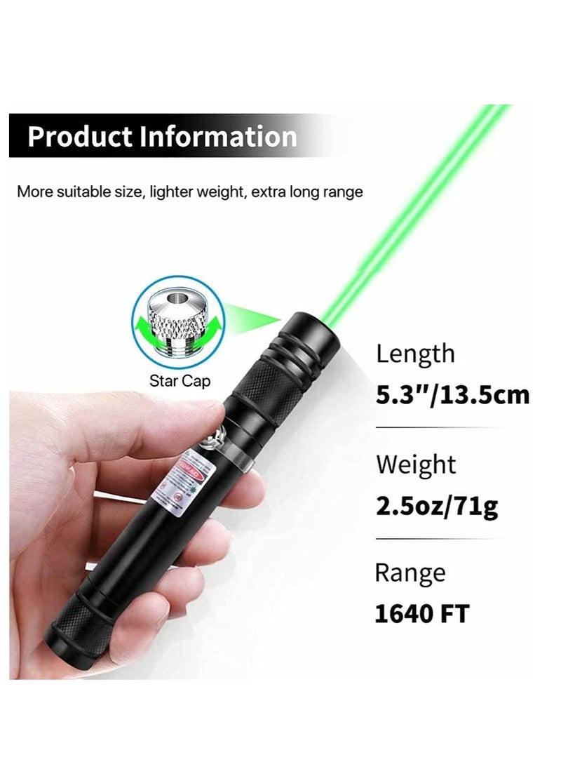 Laser Torch Light, USB Rechargeable Laser Flashlight, Multipurpose Green Laser Point, Pen Laser