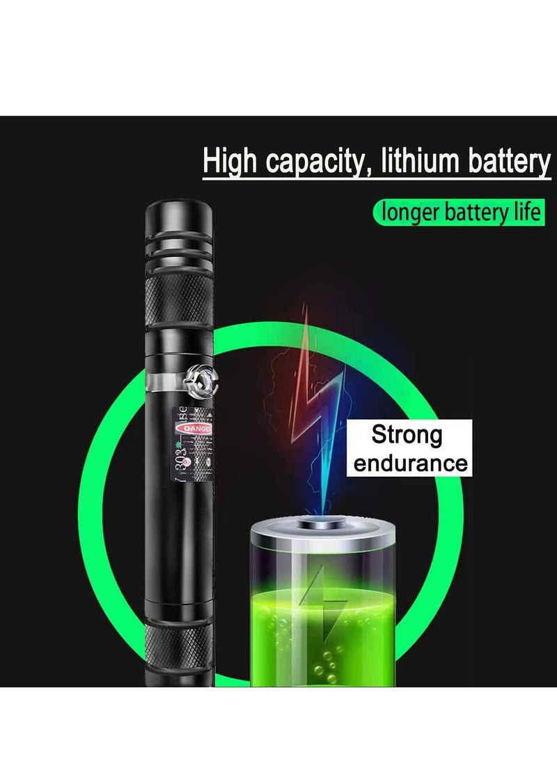 Laser Torch Light, USB Rechargeable Laser Flashlight, Multipurpose Green Laser Point, Pen Laser