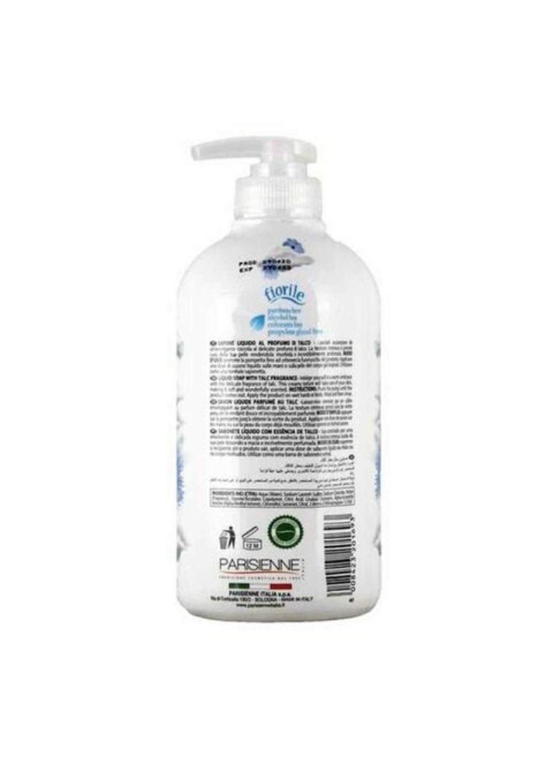 Parisienne Parisienne Fiorile Liquid Soap Talc 500ml  - Image 2