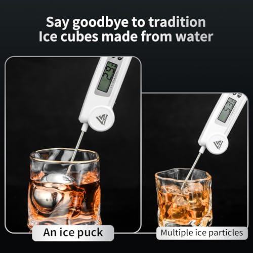 coocuture Whiskey Balls Reusable Stainless Steel Metal Ice Sphere Cubes Beverage Chilling Rocks Whiskey Stones for Red Wine, Bar Beer, Scotch, Vodka Drinks - Image 4