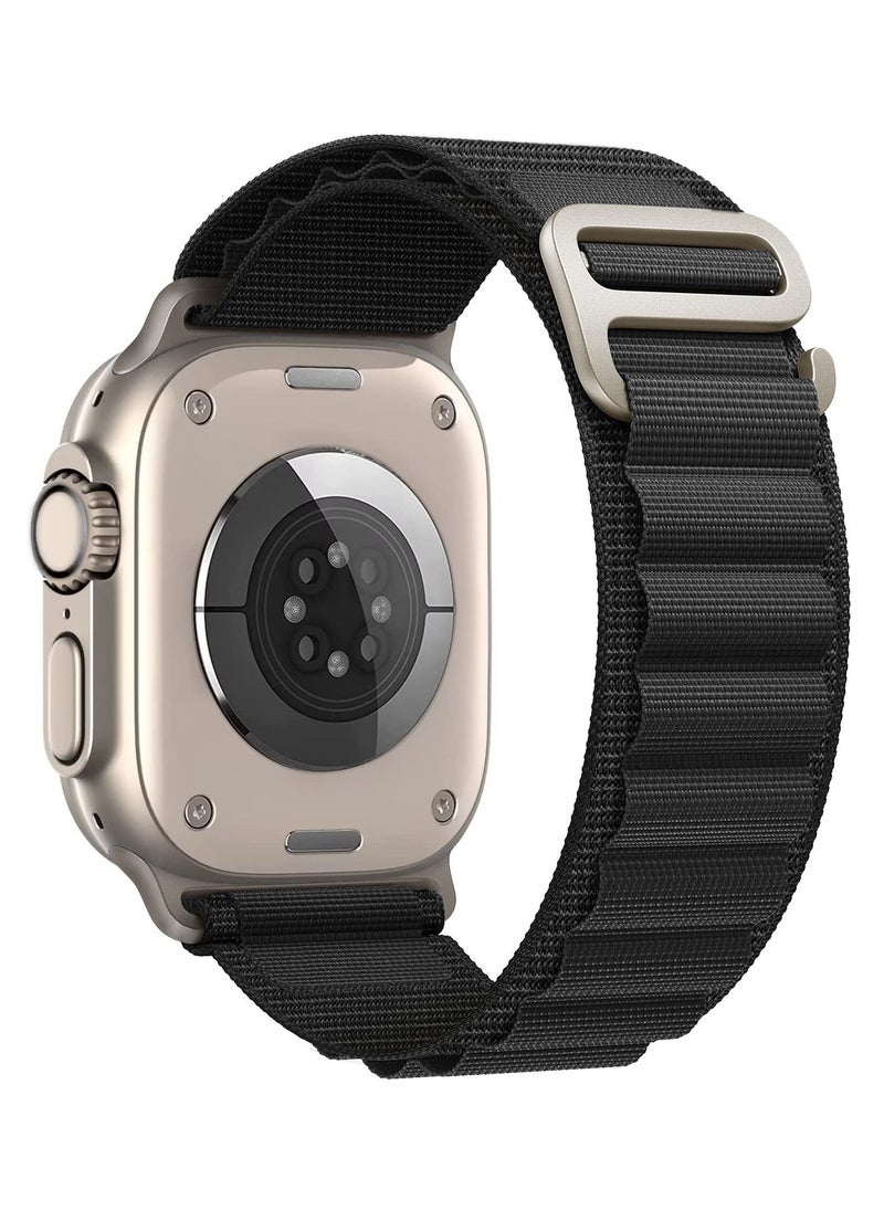 BORTONY - Alpine Loop Compatible with Apple Watch Band 38mm 40mm 41mm for Women Men Rugged G-Hook and Adjustable Sport Watch Band for iwatch Ultra SE Series 8 7 6 5 - Image 1