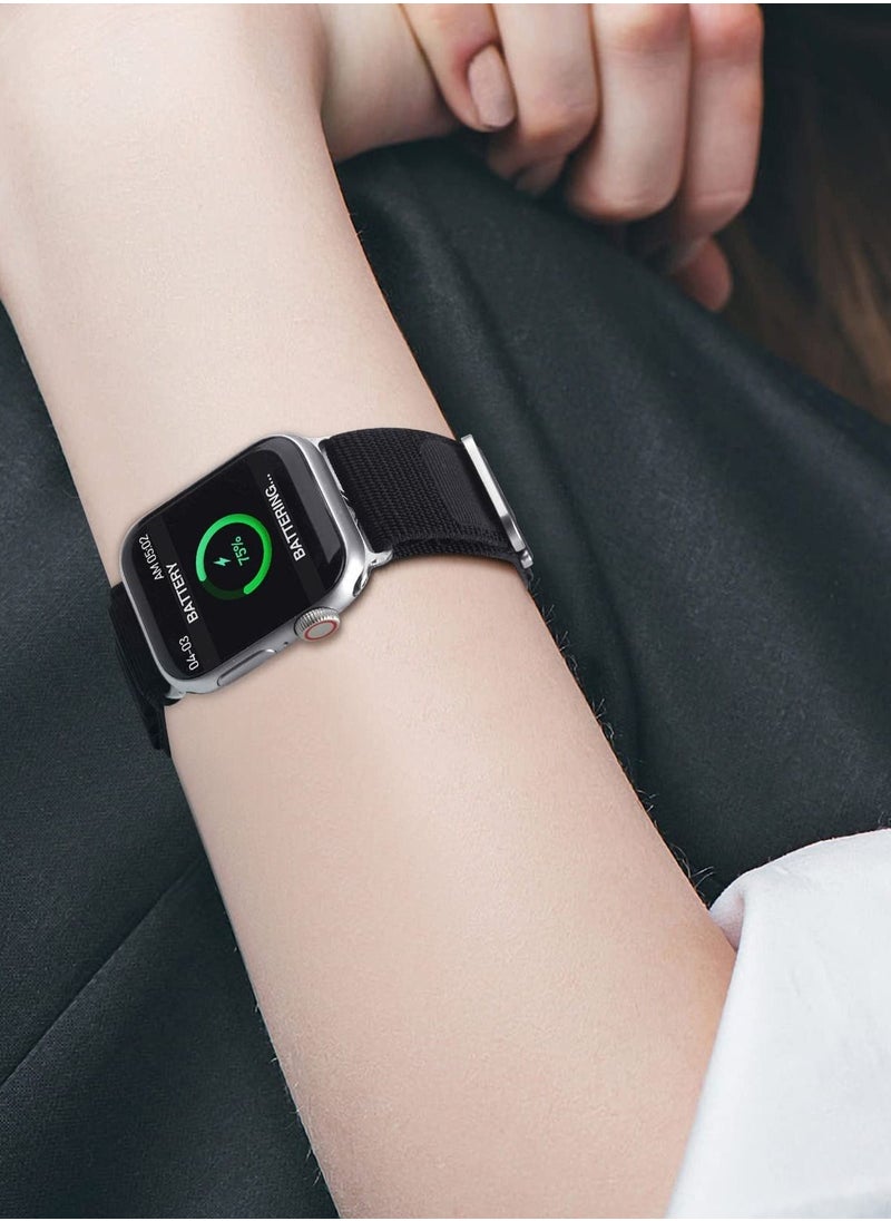 BORTONY - Alpine Loop Compatible with Apple Watch Band 38mm 40mm 41mm for Women Men Rugged G-Hook and Adjustable Sport Watch Band for iwatch Ultra SE Series 8 7 6 5 - Image 1