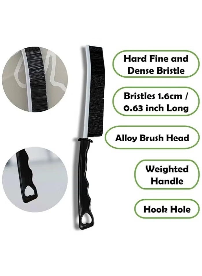 Cleaning Brush Set, Multi Purpose Gap Brush for Kitchen,Bathroom,Car, Grout, Window Tracks,Bathtub,Vehicle,Faucets,Bowl,Teapot,Cup, Home Essentials Scrub Cleaning Tools,Hard Crevice Cleaning（8PCS） - Image 2