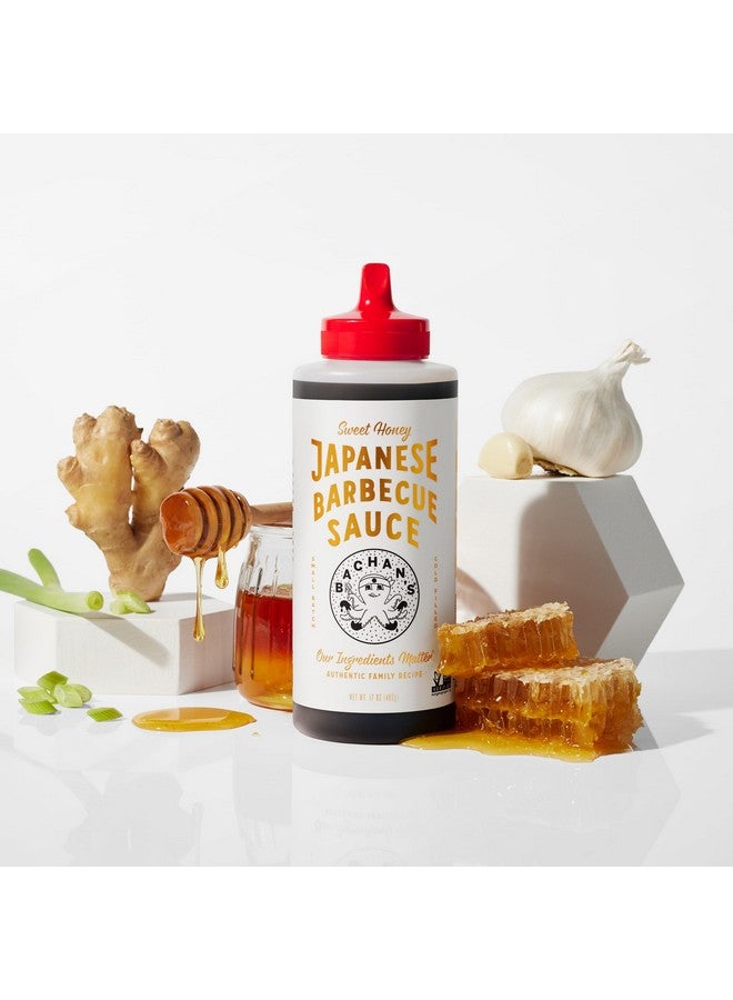 Bachan's Japanese Barbecue Sauce 2 Pack - 1 Original, 1 Sweet Honey - BBQ Sauce for Wings, Chicken, Beef, Pork, Seafood, Noodles, and More. Non GMO, No Preservatives, BPA free - Image 1