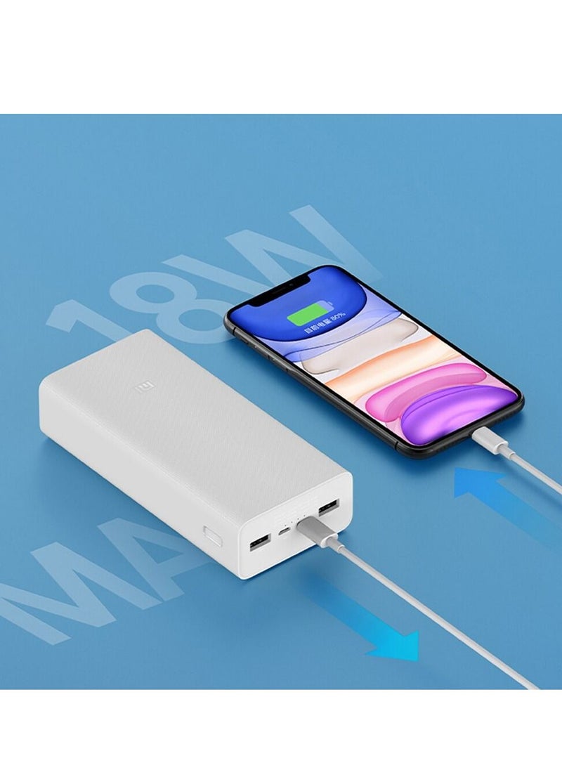 Pama 30000 mAh Portable Charger, High Capacity 30000 mAh 18W USB-C Power Delivery Power Bank for iPhone 13/12/11/11 Pro/11 Pro Max/X /8, Samsung, iPad Pro 2018, Quick Charge Devices  - Image 5