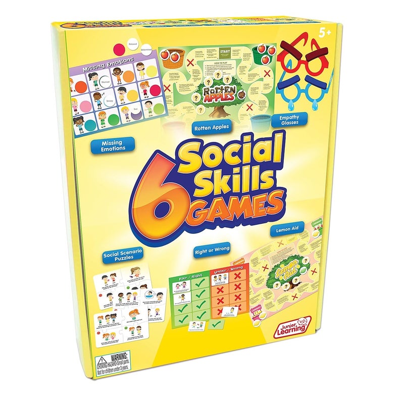 Junior Learning 6 Social Skills GamesMulti - Image 3