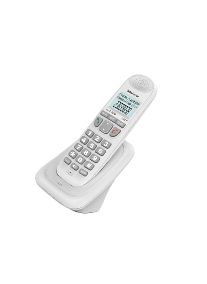Thoraya Cordless Phone with Caller Number/Caller Waiting Backlight LCD 3 Line Screen Display, Support 16 Languages for Office Home Conference  - Image 5