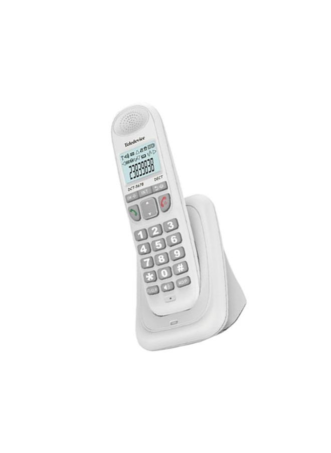 Thoraya - Cordless Phone with Caller Number/Caller Waiting Backlight LCD 3 Line Screen Display, Support 16 Languages for Office Home Conference - Image 1