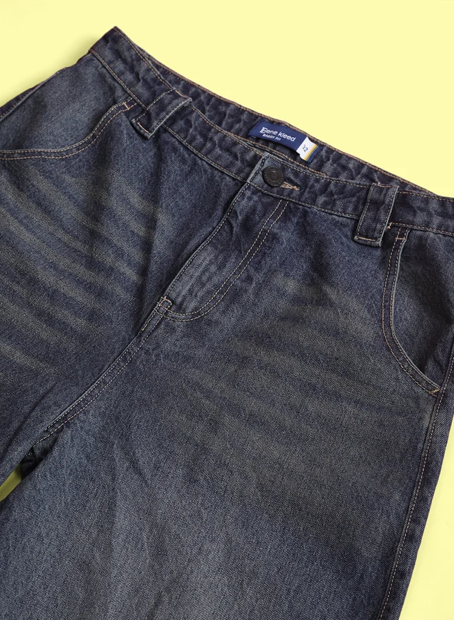 ستايلي Men Mid Rise Baggy Fit Faded Jeans By Bene Kleed