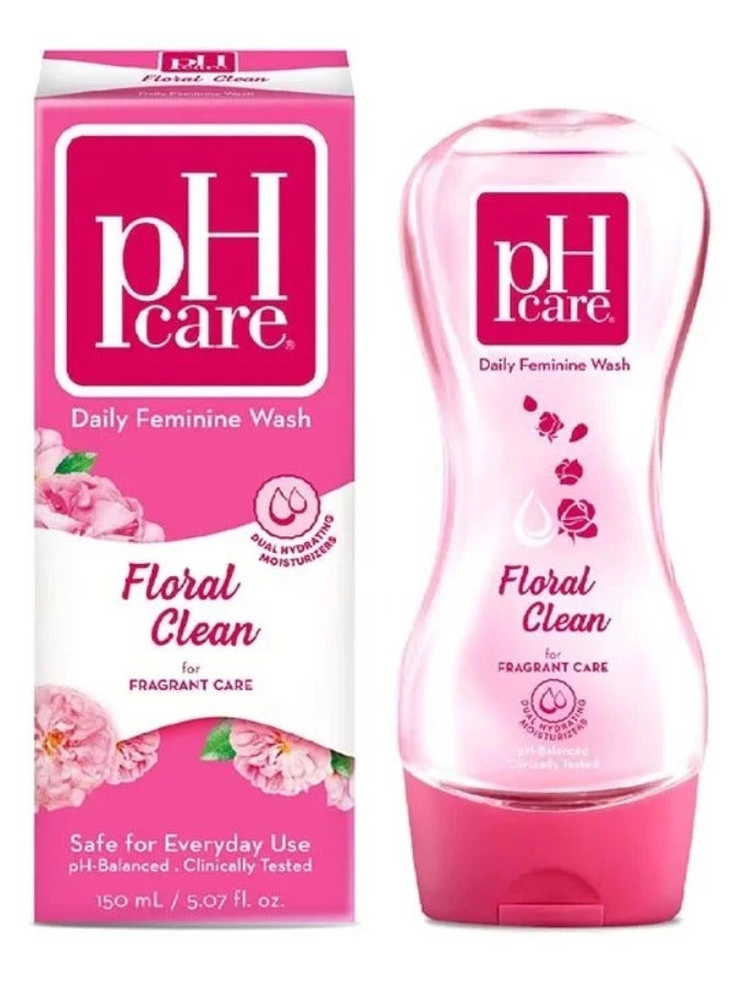 بي إتش كير غسول نسائي للمناطق الحميمية  برائحة الزهور 150 مل