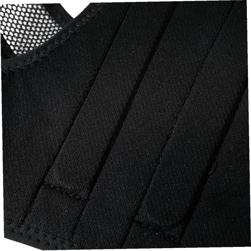 D Abaodam Hunchback Corrector Posture Trainer Back Brace Support Belt Medium Black Elastic Adjustable for Men Women Relieves Back Pain Improves Spine Alignment - Image 3
