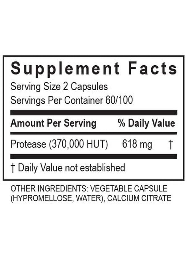 Transformation Enzymes Purezyme High-Potency Protease Blend Enzyme Supplement, Physician Practitioner Recommended - Advanced Formula for Maximum Nutrients Digestion and Gut Health,200 Capsules
