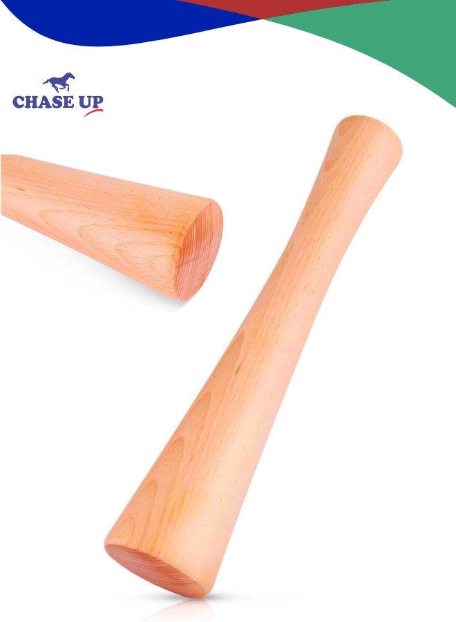 Chase Up 12" Sauerkraut Pounder for Mason Jars Vegetable Fermentation- One Piece of Solid Wood - Image 1