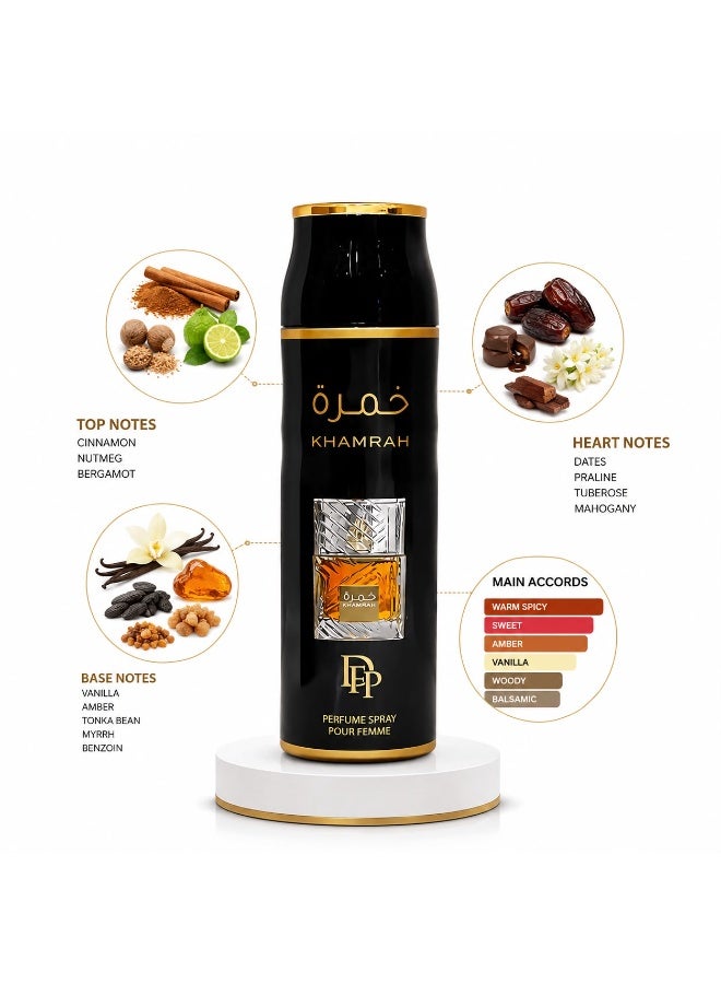 diamond de khamrh body spray 200 ml - Image 2