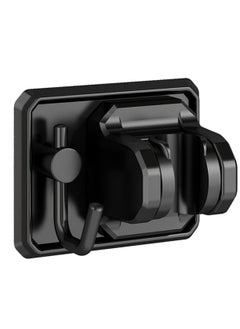 Excefore Shower Head Holder with Hook, Strong Adhesive Waterproof Handheld Shower Holder, Adjustable Shower Wand Holder Wall Mount for rv Shower Kids Shower Bathroom Shower, No Drilling - Black  - Image 1