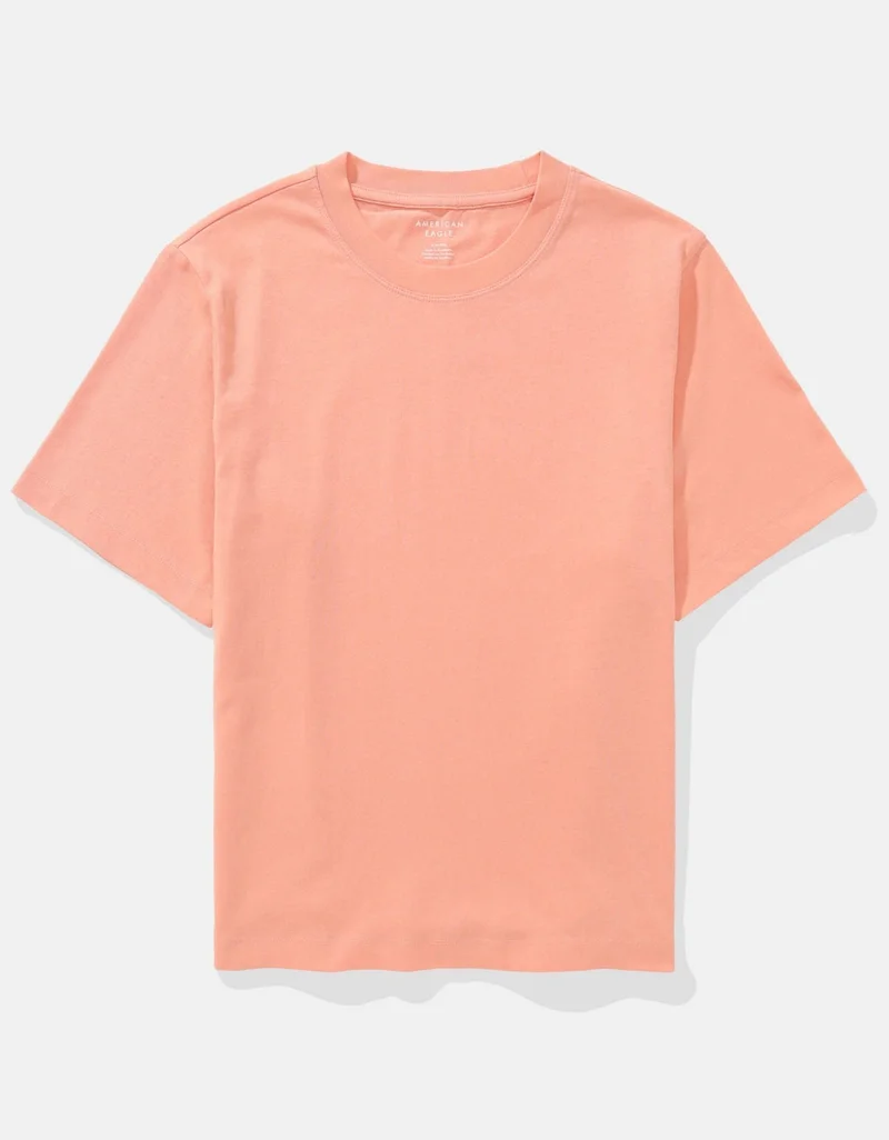 American Eagle  AE Everyday Luxe Relaxed T-Shirt for Women | Best Price UAE