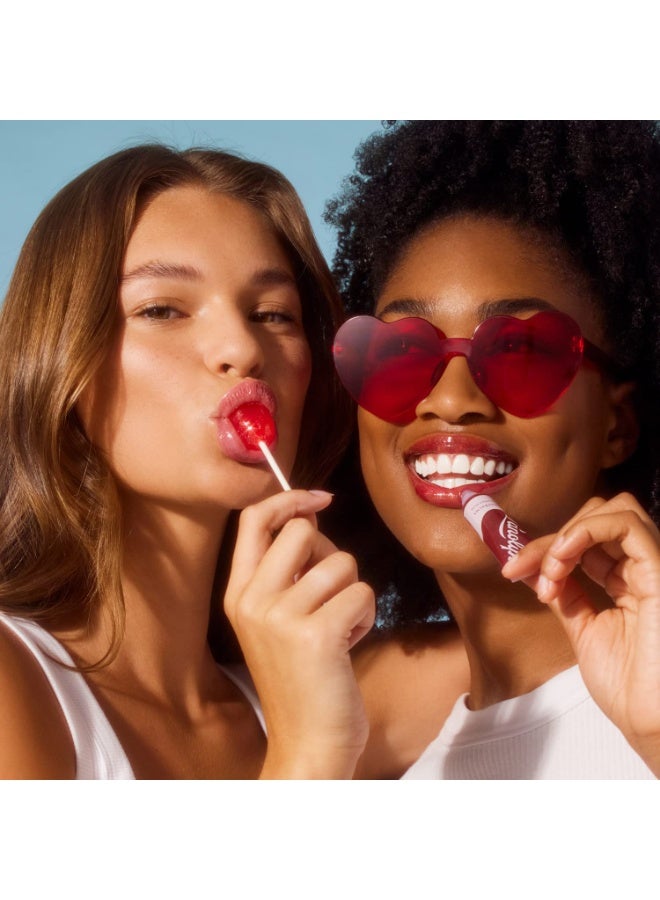 Lanolips Glossybalm - Ultra Hydrating Tinted Lip Gloss for Dry, Chapped, Cracked Skin - Flavored Natural Lanolin Lip Balm with Lanolin Oil, Vitamin E & Mica - Candy (12.5g/0.44oz) - Image 2