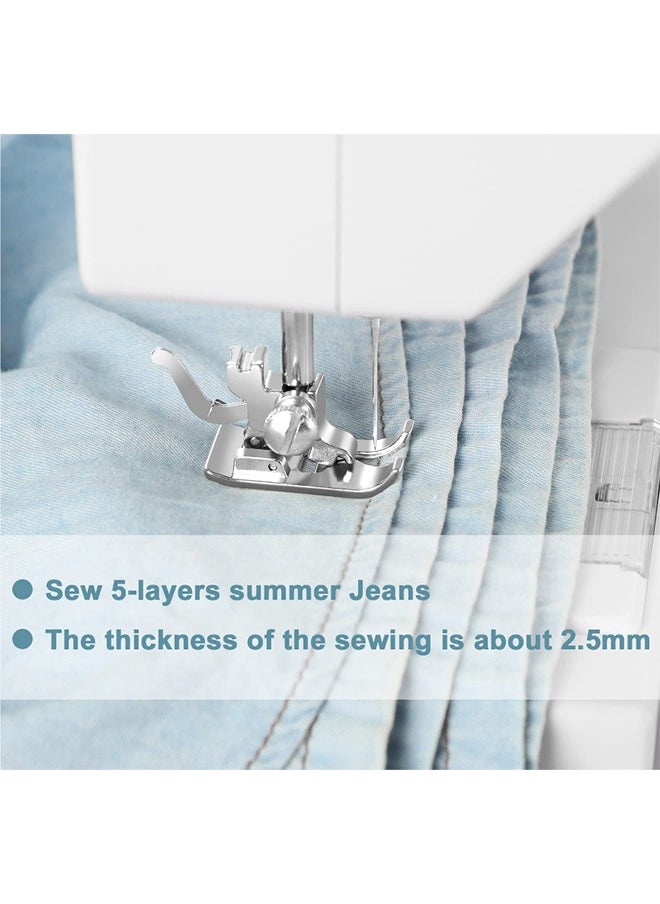Joshberg - Sewing Machine,Sewing Machine for Beginners,Mini Sewing Machine with 12 Built-In Stitches,Dual Speed,Two Thread,Adjustable Speed with Foot Pedal - Image 1