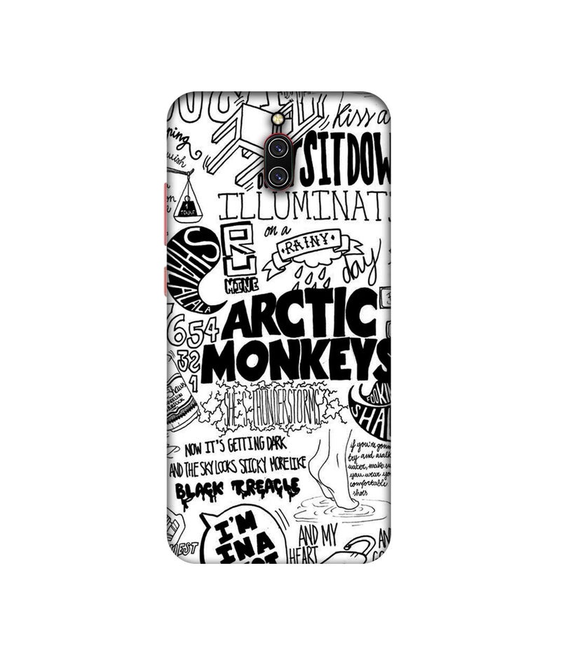 Casotec Arctic Monkeys Pattern Design 3D Printed Plastic Hard Back Case Cover For Mi Redmi 8A Dual - Image 1