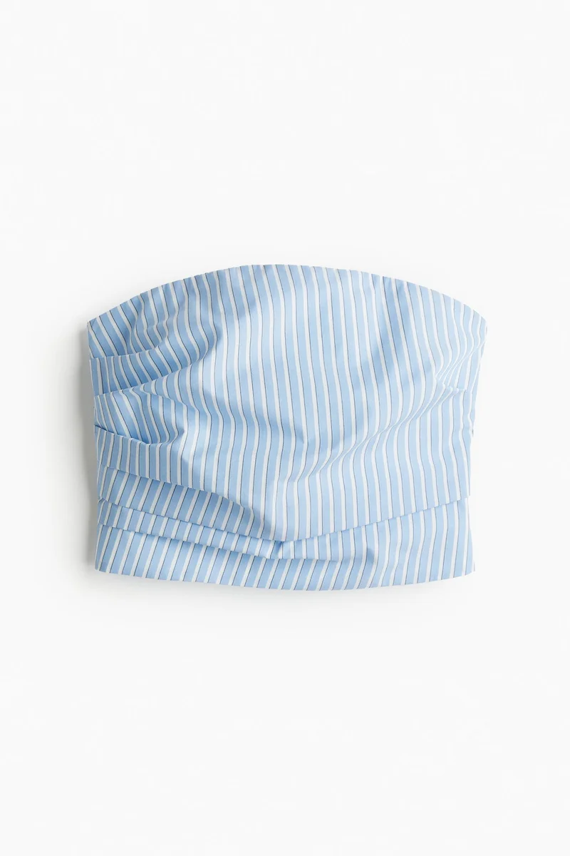 اتش اند ام Pleated Bandeau Top