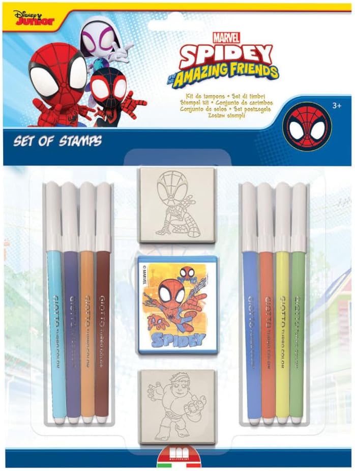 Multiprint Blister 2 Spidey and Friends Kids Stationary Set