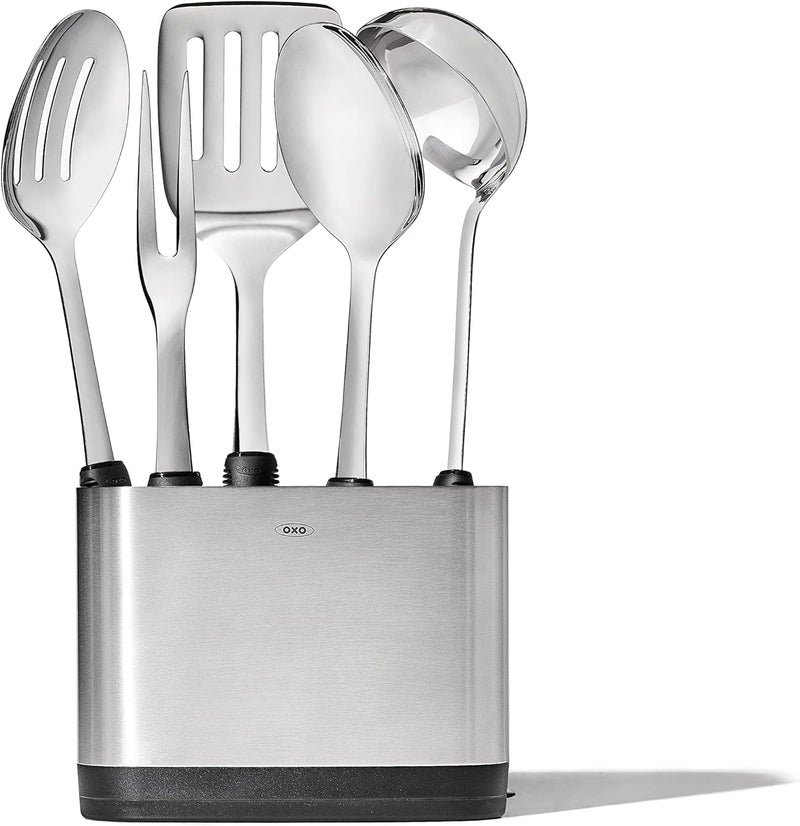 OXO OXO Good Grips Stainless Steel Prep  Serve Kitchen Tool 6pc Set  - Image 1