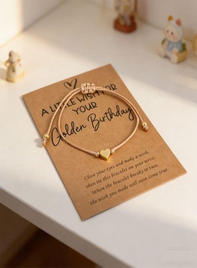 Lemua Golden Birthday Bracelet, Birthday Gift for Her, Daughter, Sister, Friend - Image 2