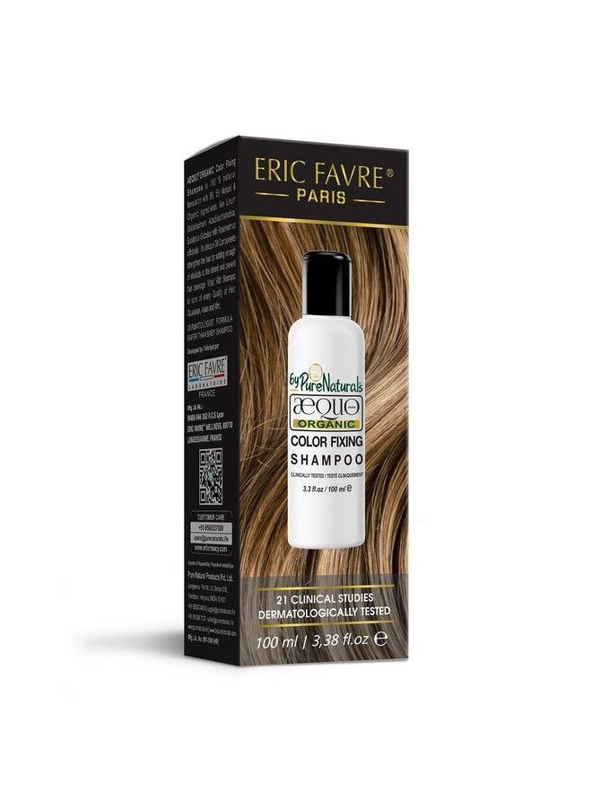 byPurenaturals - Aequo Organic Hair Color Fixing Shampoo 100Ml - Image 1