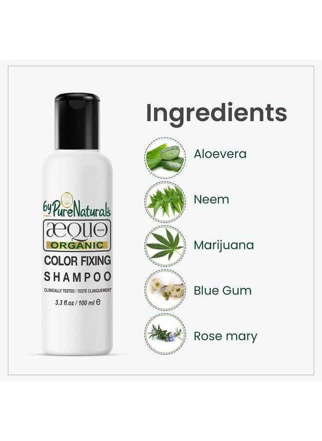 byPurenaturals - Aequo Organic Hair Color Fixing Shampoo 100Ml - Image 1