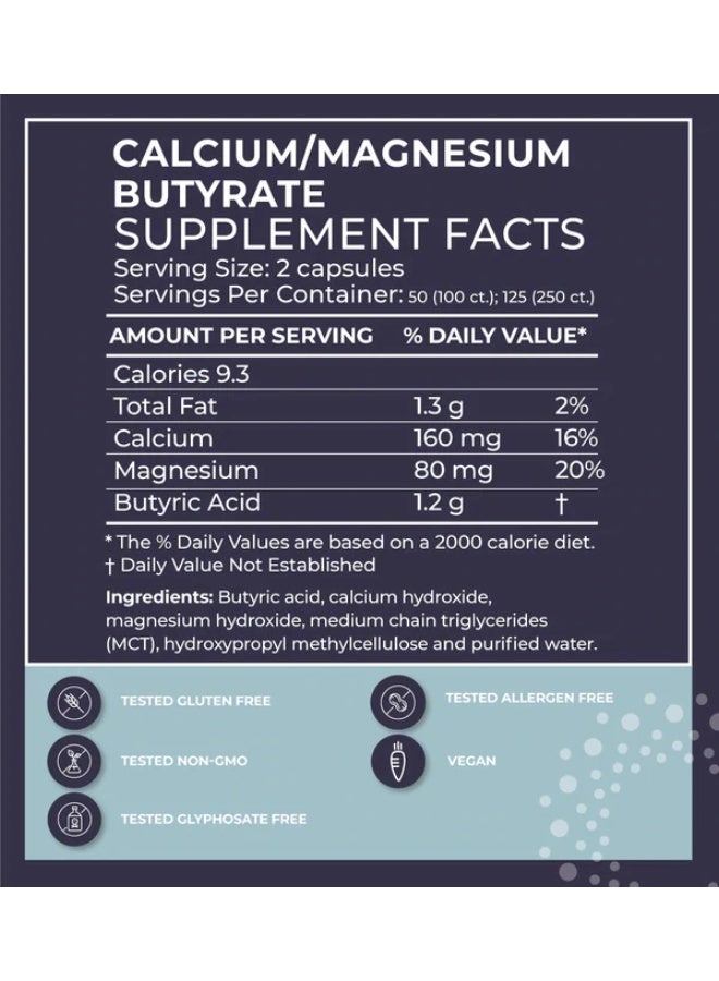 BodyBio Cal Mag Butyrate 250caps - BodyBio - Image 3