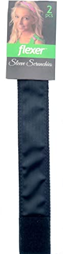 Sleeve Scrunchies Softball Sleeve Scrunchies (pair plain BLACK) from the ORIGINAL USA INVENTOR, Soccer, Volleyball, Over 8 million sold, 1 Count - Image 3
