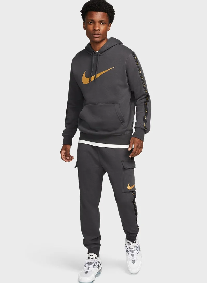 Nike Nsw Repeat Swoosh Fleece Hoodie